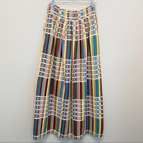 Free People Abbie's Limited Edition Embellished Maxi Skirt - Picture 7 of 14